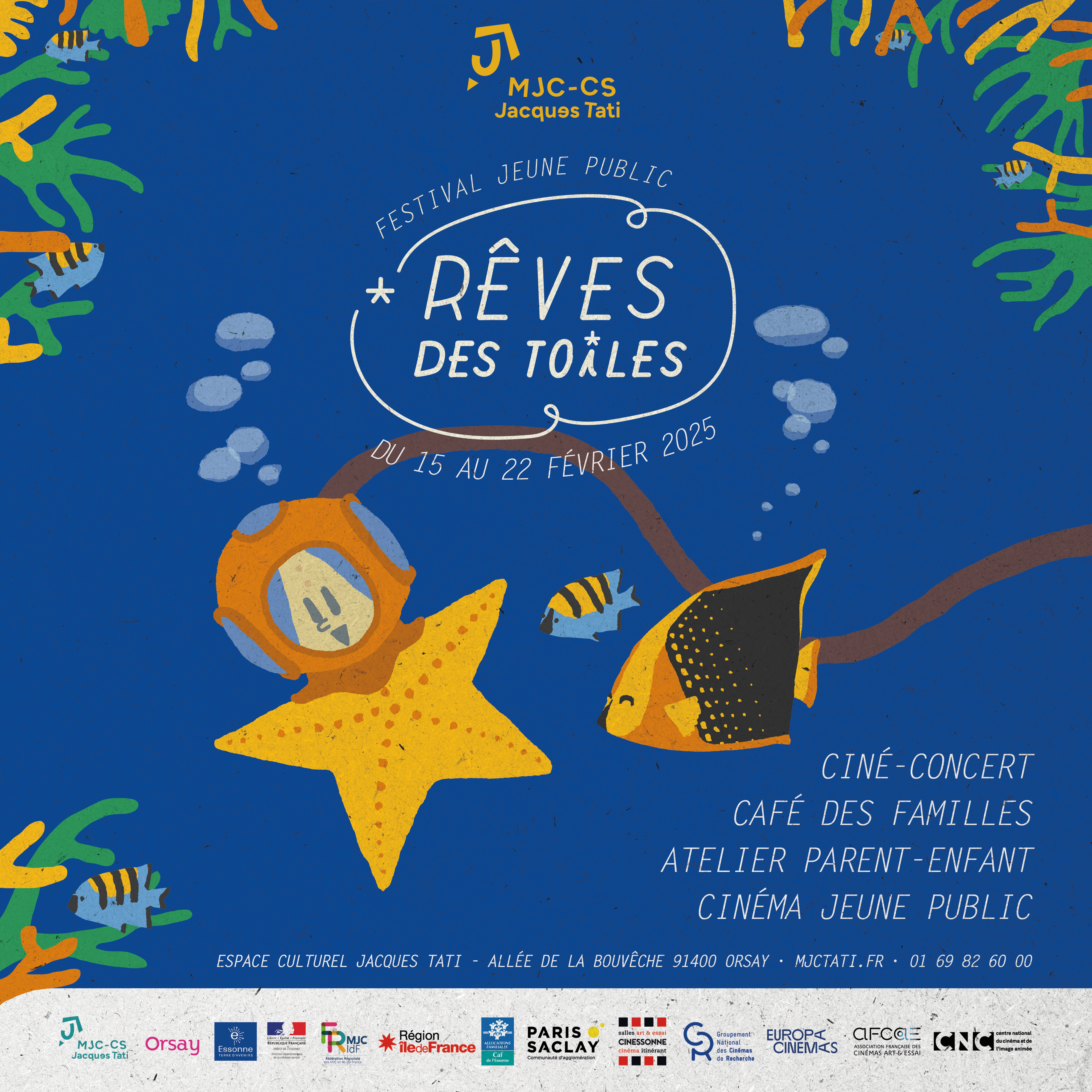 Festival jeune public Rêve des toiles Orsay Essonne